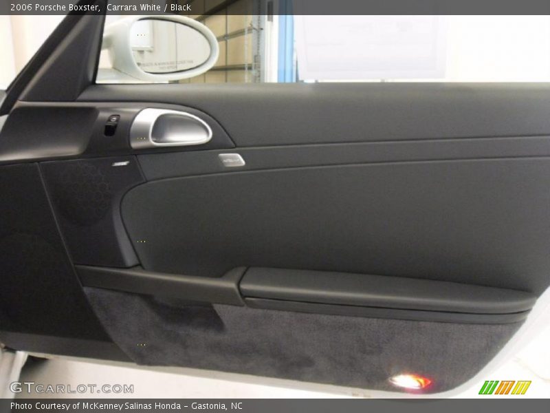 Carrara White / Black 2006 Porsche Boxster