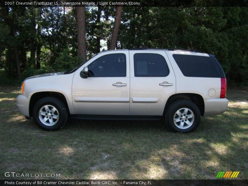 Silverstone Metallic / Light Cashmere/Ebony 2007 Chevrolet TrailBlazer LS