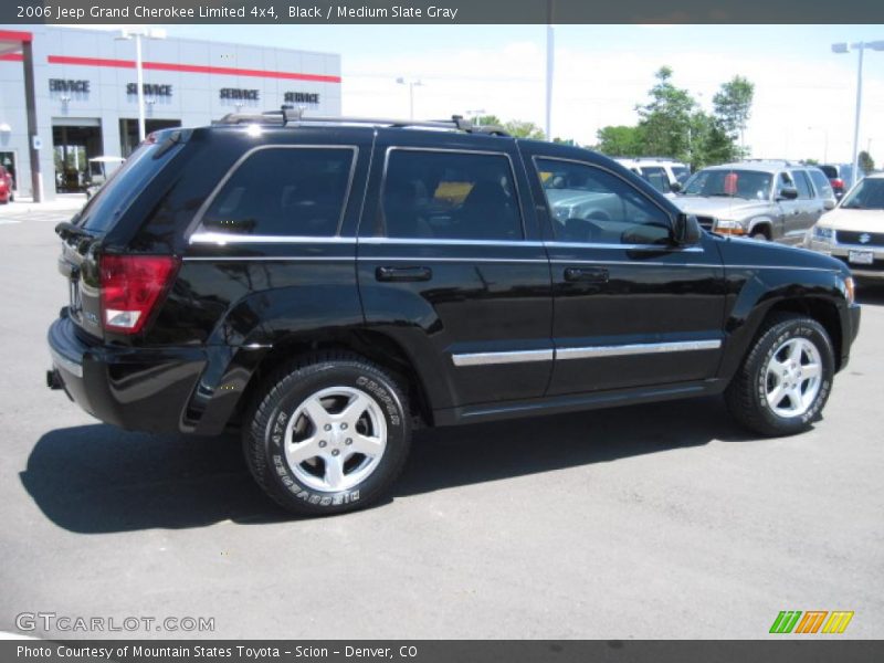 Black / Medium Slate Gray 2006 Jeep Grand Cherokee Limited 4x4