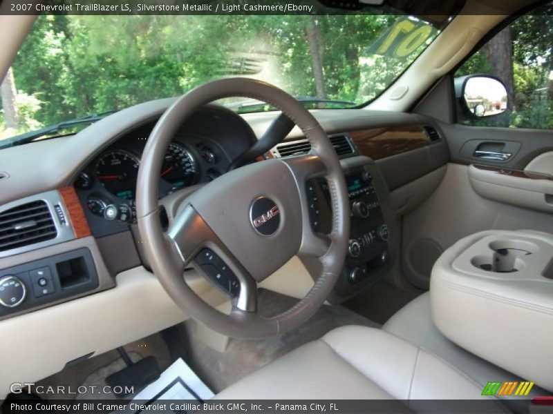 Silverstone Metallic / Light Cashmere/Ebony 2007 Chevrolet TrailBlazer LS