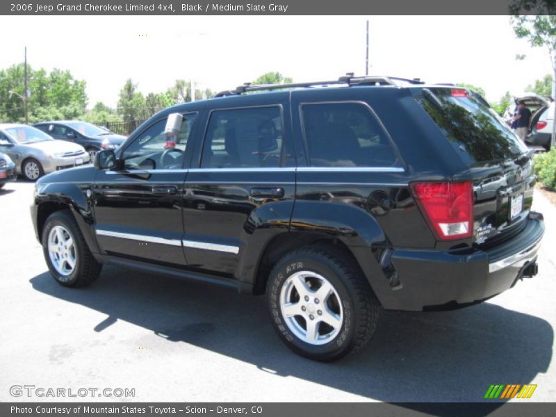 Black / Medium Slate Gray 2006 Jeep Grand Cherokee Limited 4x4