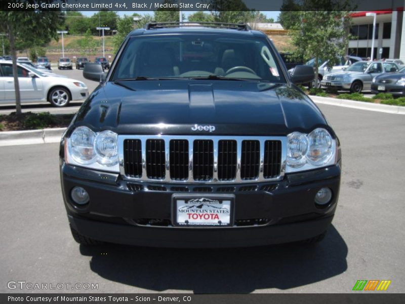 Black / Medium Slate Gray 2006 Jeep Grand Cherokee Limited 4x4