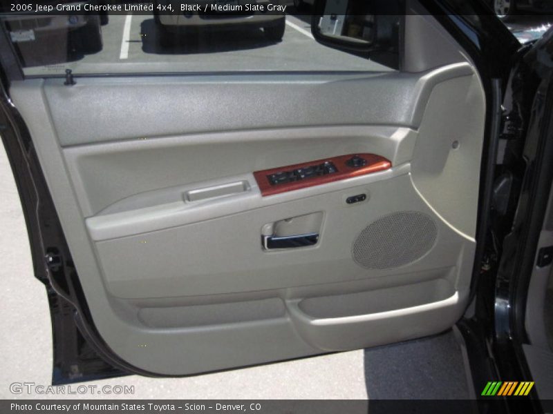 Black / Medium Slate Gray 2006 Jeep Grand Cherokee Limited 4x4