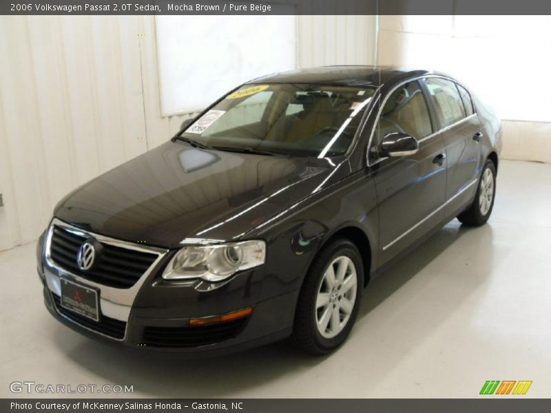 Mocha Brown / Pure Beige 2006 Volkswagen Passat 2.0T Sedan
