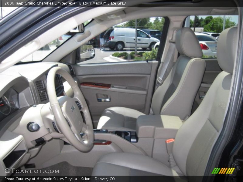 Black / Medium Slate Gray 2006 Jeep Grand Cherokee Limited 4x4