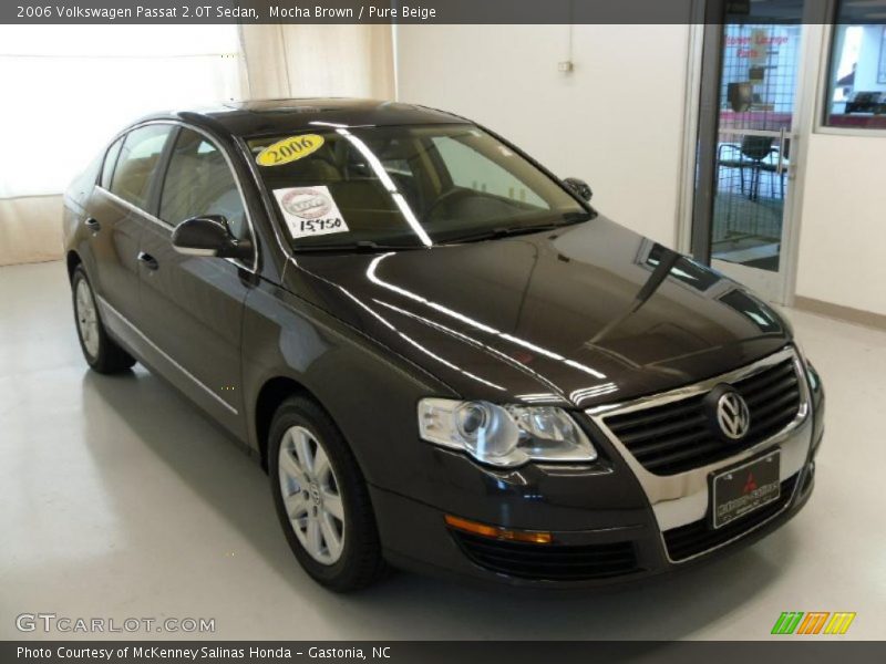 Mocha Brown / Pure Beige 2006 Volkswagen Passat 2.0T Sedan