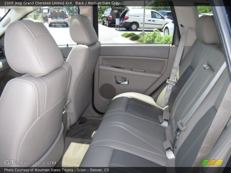 Black / Medium Slate Gray 2006 Jeep Grand Cherokee Limited 4x4