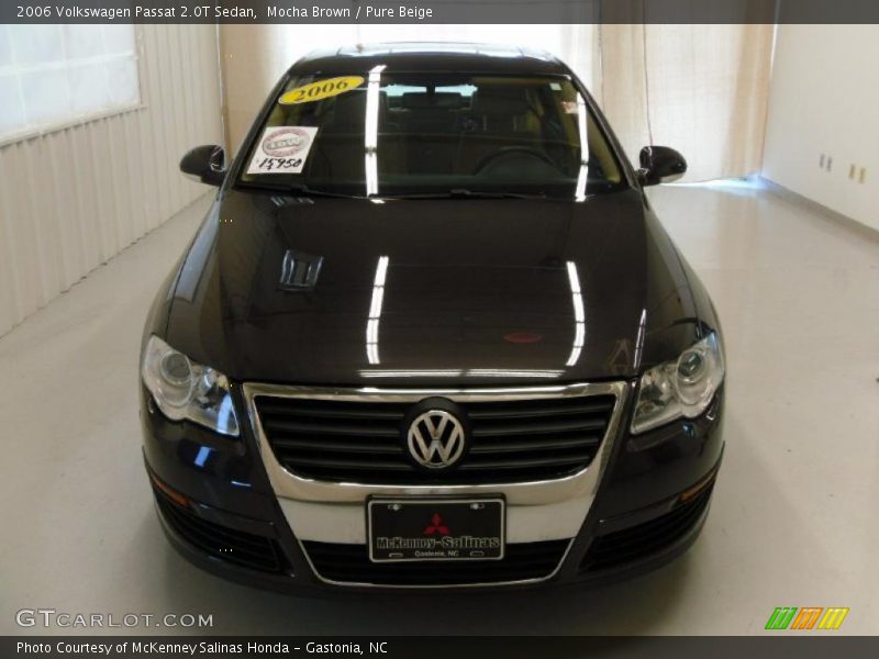 Mocha Brown / Pure Beige 2006 Volkswagen Passat 2.0T Sedan