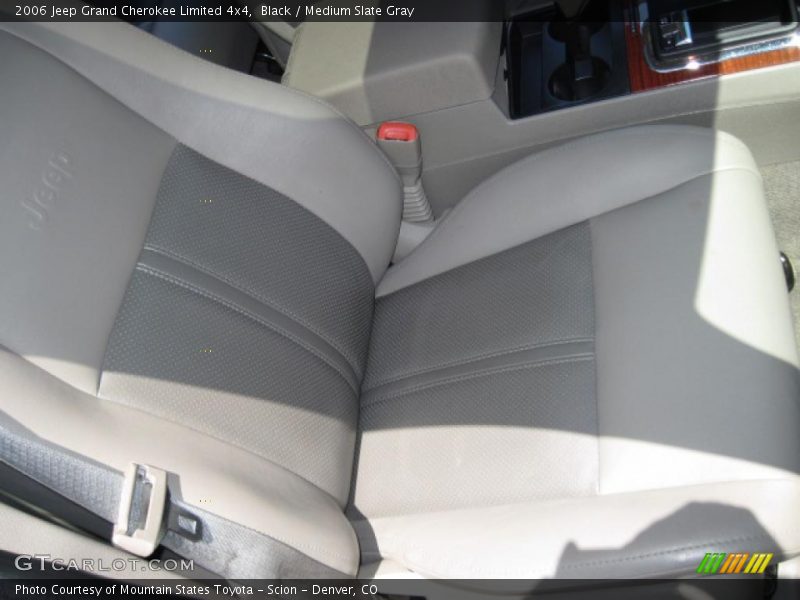 Black / Medium Slate Gray 2006 Jeep Grand Cherokee Limited 4x4