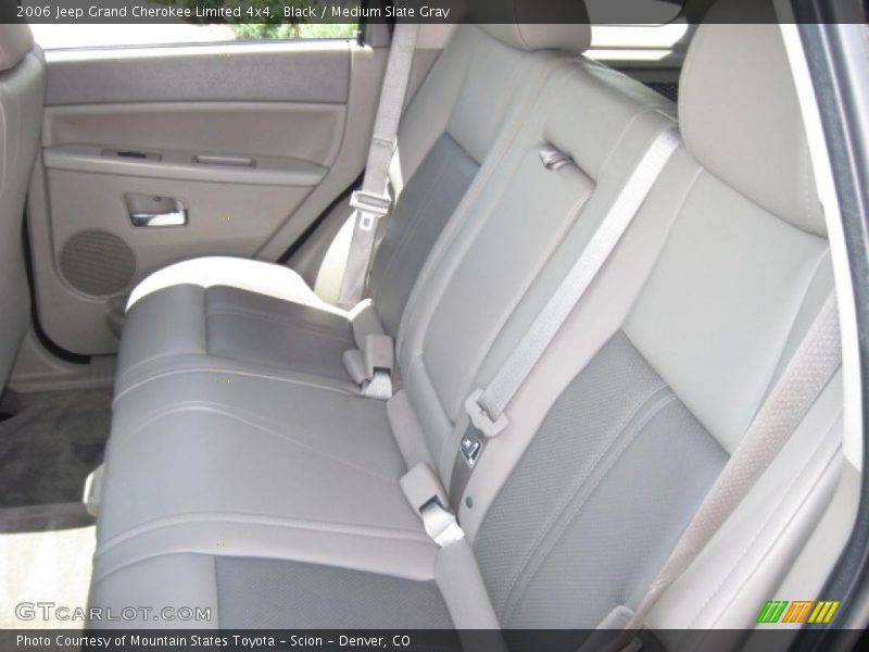 Black / Medium Slate Gray 2006 Jeep Grand Cherokee Limited 4x4