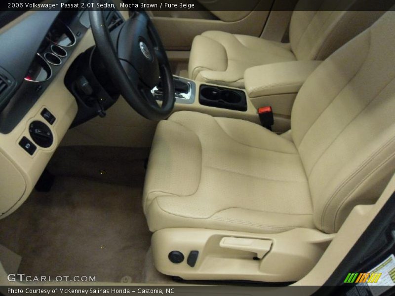 Mocha Brown / Pure Beige 2006 Volkswagen Passat 2.0T Sedan