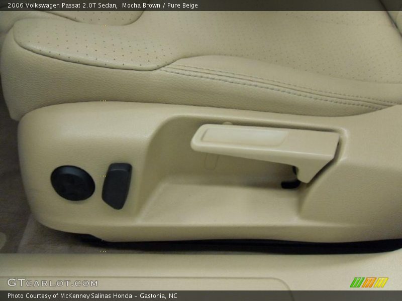 Mocha Brown / Pure Beige 2006 Volkswagen Passat 2.0T Sedan