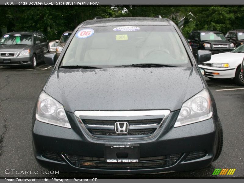 Sage Brush Pearl / Ivory 2006 Honda Odyssey EX-L