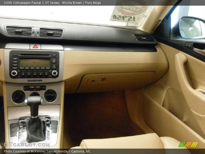 Mocha Brown / Pure Beige 2006 Volkswagen Passat 2.0T Sedan