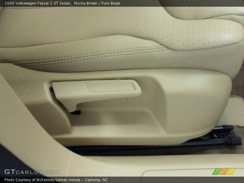 Mocha Brown / Pure Beige 2006 Volkswagen Passat 2.0T Sedan
