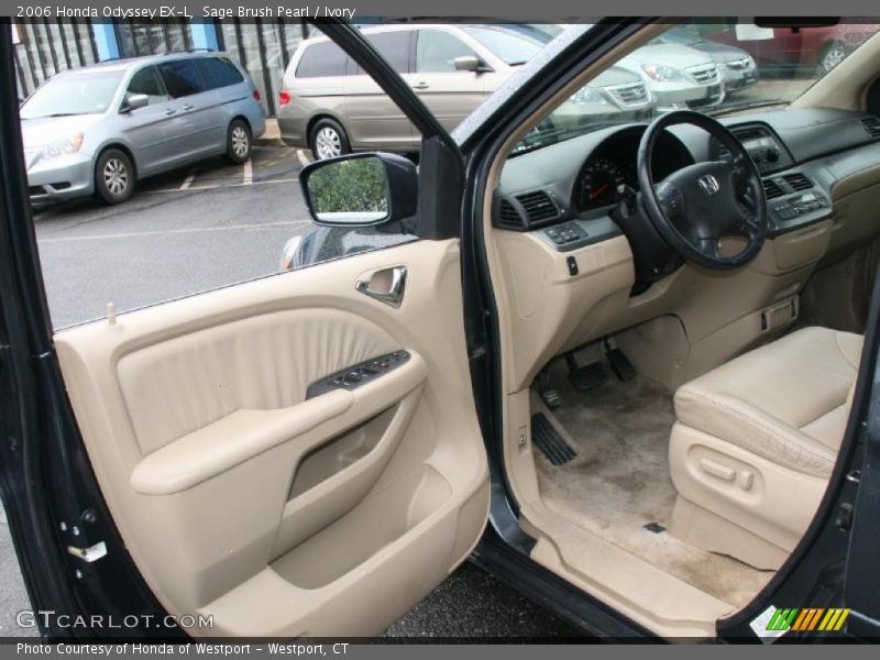 Sage Brush Pearl / Ivory 2006 Honda Odyssey EX-L