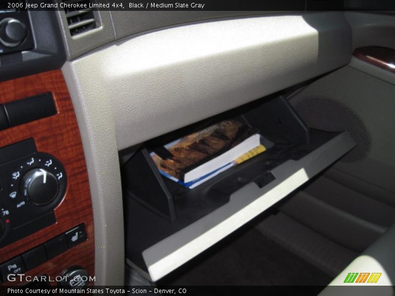 Black / Medium Slate Gray 2006 Jeep Grand Cherokee Limited 4x4