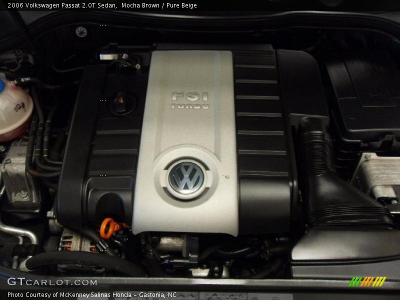 Mocha Brown / Pure Beige 2006 Volkswagen Passat 2.0T Sedan