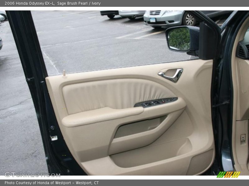 Sage Brush Pearl / Ivory 2006 Honda Odyssey EX-L