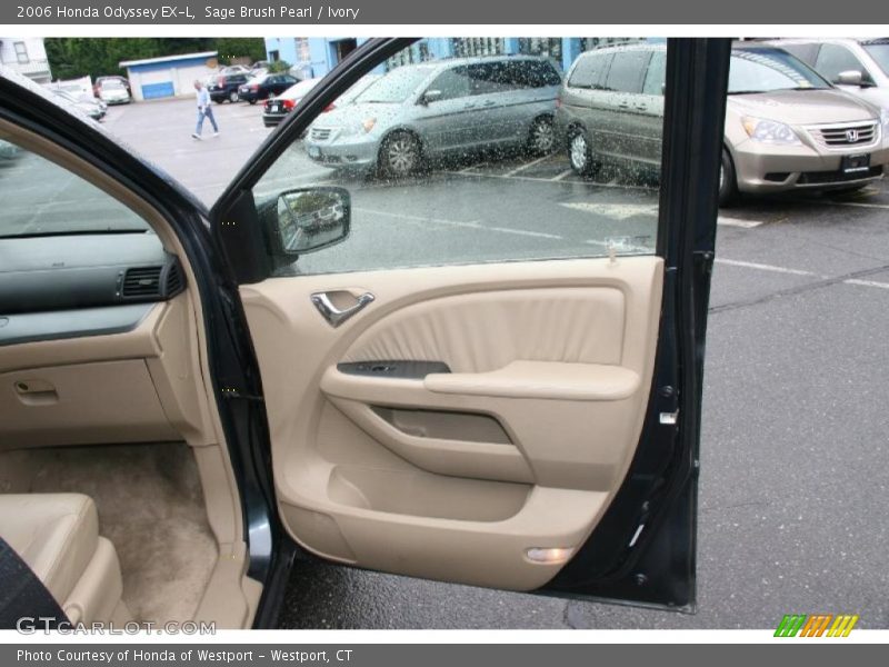 Sage Brush Pearl / Ivory 2006 Honda Odyssey EX-L
