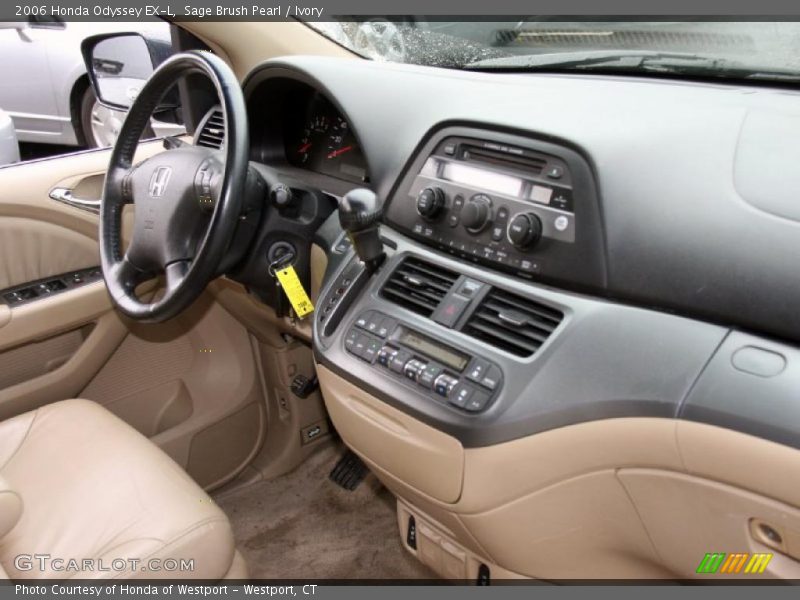 Sage Brush Pearl / Ivory 2006 Honda Odyssey EX-L