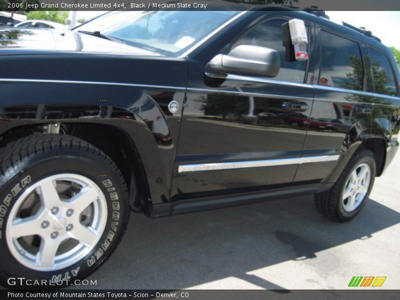 Black / Medium Slate Gray 2006 Jeep Grand Cherokee Limited 4x4
