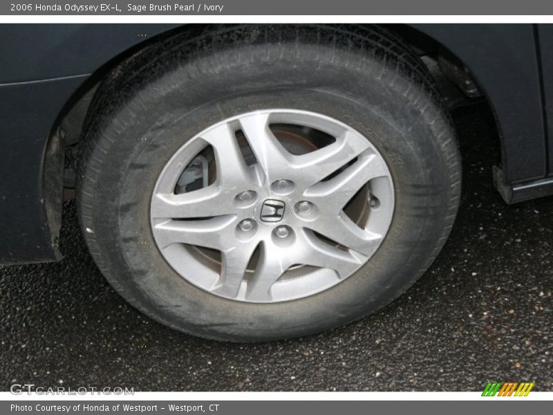 Sage Brush Pearl / Ivory 2006 Honda Odyssey EX-L