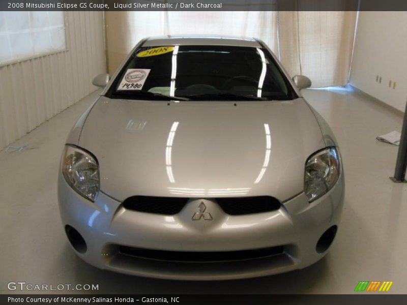 Liquid Silver Metallic / Dark Charcoal 2008 Mitsubishi Eclipse GS Coupe