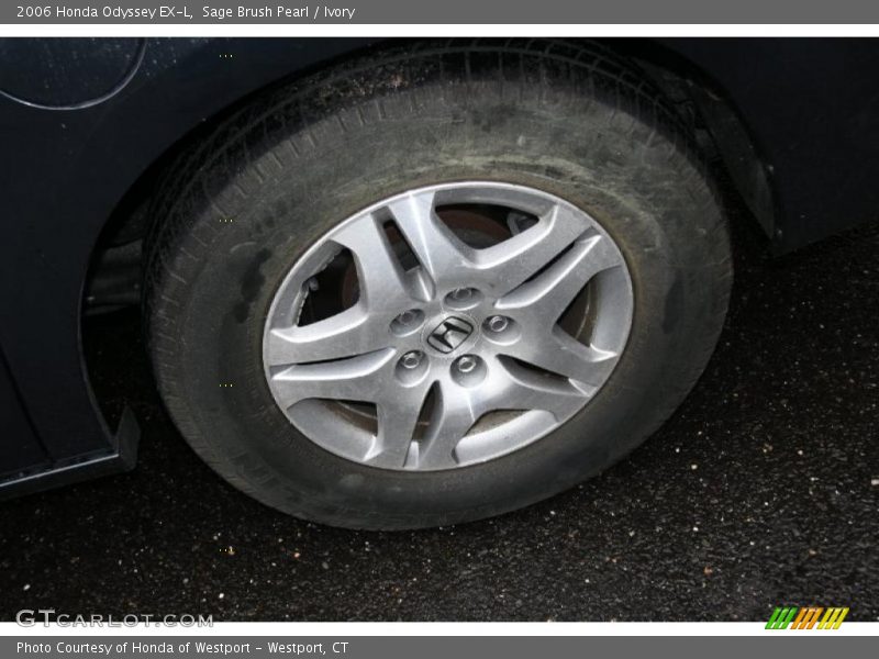 Sage Brush Pearl / Ivory 2006 Honda Odyssey EX-L