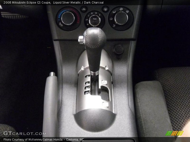 Liquid Silver Metallic / Dark Charcoal 2008 Mitsubishi Eclipse GS Coupe