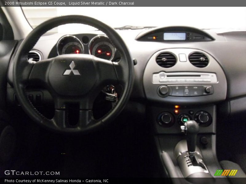Liquid Silver Metallic / Dark Charcoal 2008 Mitsubishi Eclipse GS Coupe