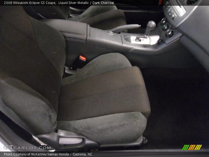 Liquid Silver Metallic / Dark Charcoal 2008 Mitsubishi Eclipse GS Coupe