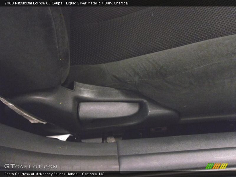 Liquid Silver Metallic / Dark Charcoal 2008 Mitsubishi Eclipse GS Coupe