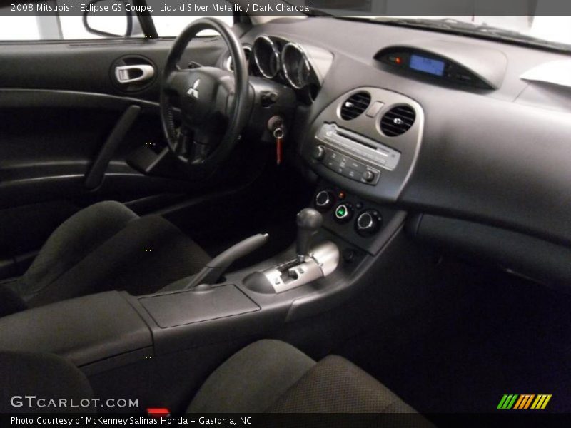 Liquid Silver Metallic / Dark Charcoal 2008 Mitsubishi Eclipse GS Coupe