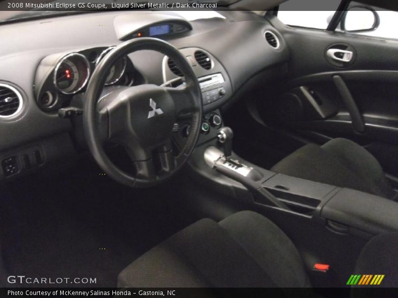 Liquid Silver Metallic / Dark Charcoal 2008 Mitsubishi Eclipse GS Coupe