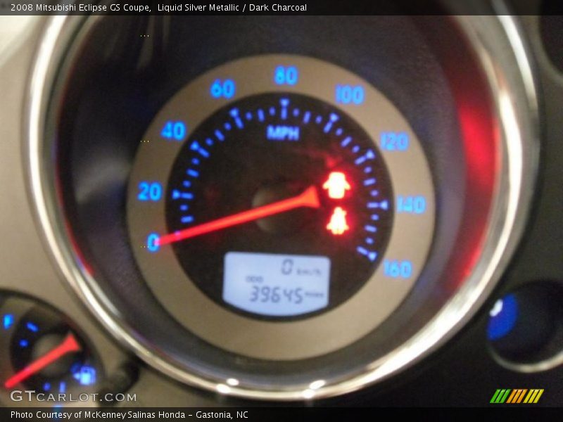 Liquid Silver Metallic / Dark Charcoal 2008 Mitsubishi Eclipse GS Coupe