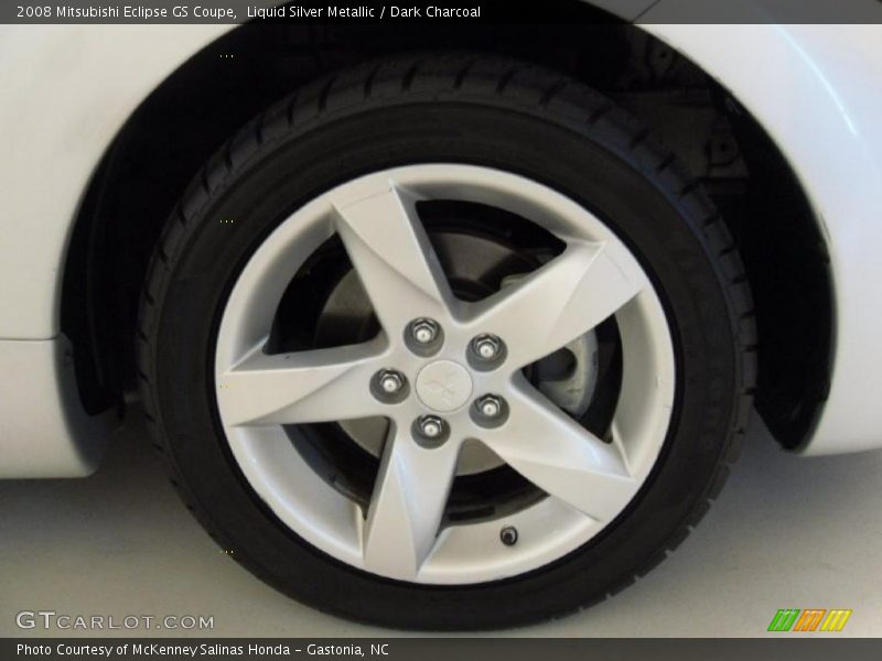 Liquid Silver Metallic / Dark Charcoal 2008 Mitsubishi Eclipse GS Coupe