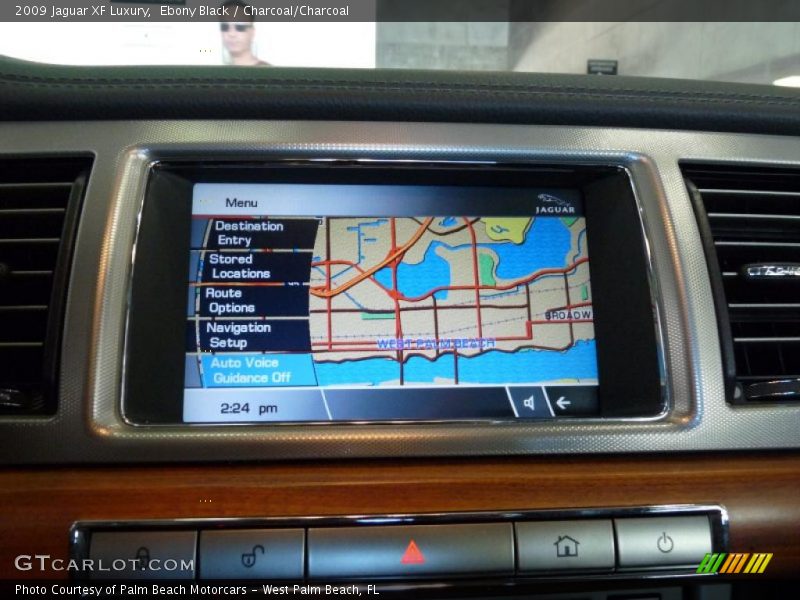 Ebony Black / Charcoal/Charcoal 2009 Jaguar XF Luxury