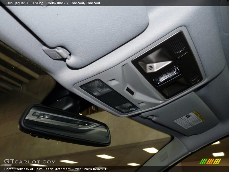 Ebony Black / Charcoal/Charcoal 2009 Jaguar XF Luxury