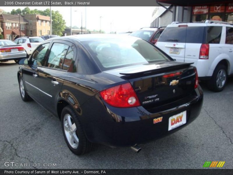 Black / Neutral 2006 Chevrolet Cobalt LTZ Sedan