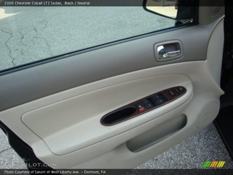 Black / Neutral 2006 Chevrolet Cobalt LTZ Sedan