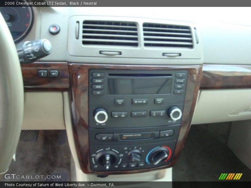 Black / Neutral 2006 Chevrolet Cobalt LTZ Sedan