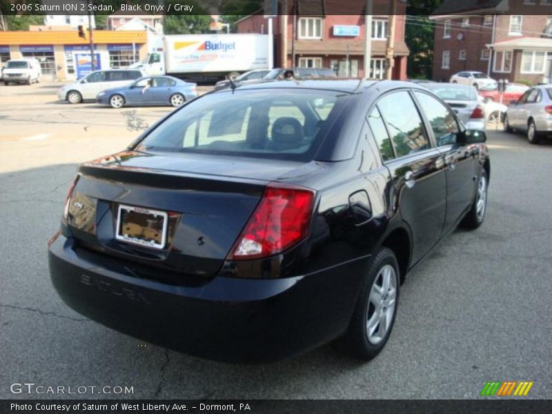 Black Onyx / Gray 2006 Saturn ION 2 Sedan
