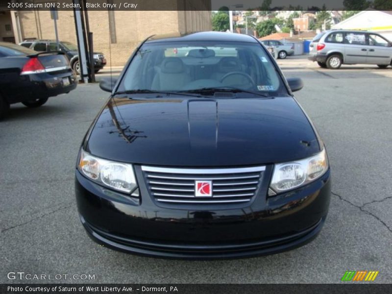 Black Onyx / Gray 2006 Saturn ION 2 Sedan
