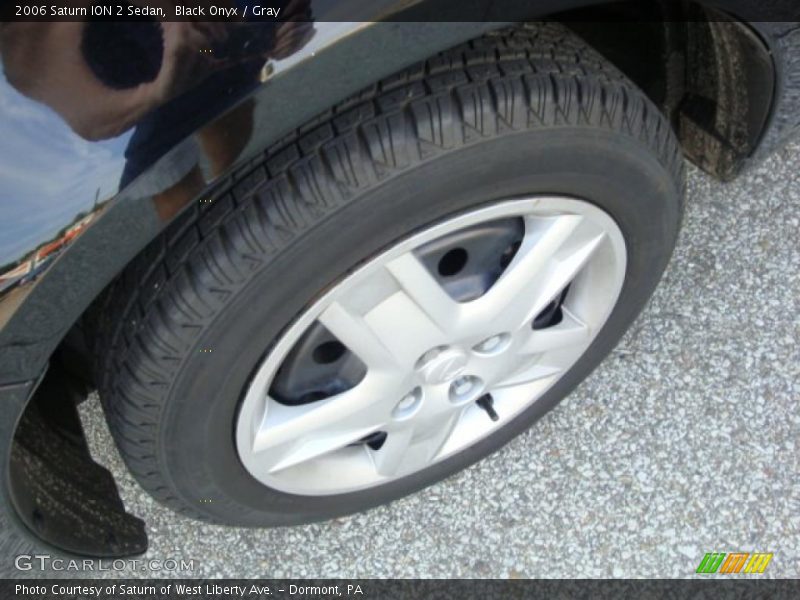 Black Onyx / Gray 2006 Saturn ION 2 Sedan