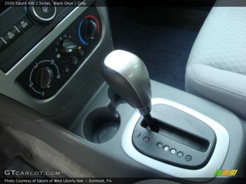 Black Onyx / Gray 2006 Saturn ION 2 Sedan