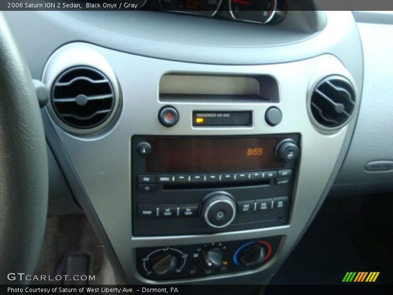 Black Onyx / Gray 2006 Saturn ION 2 Sedan