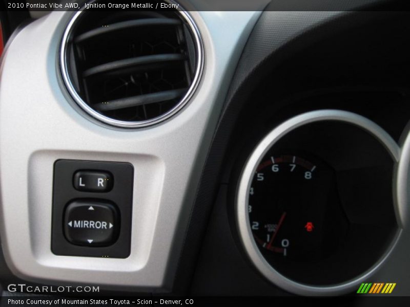 Ignition Orange Metallic / Ebony 2010 Pontiac Vibe AWD