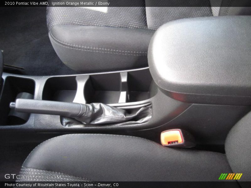 Ignition Orange Metallic / Ebony 2010 Pontiac Vibe AWD
