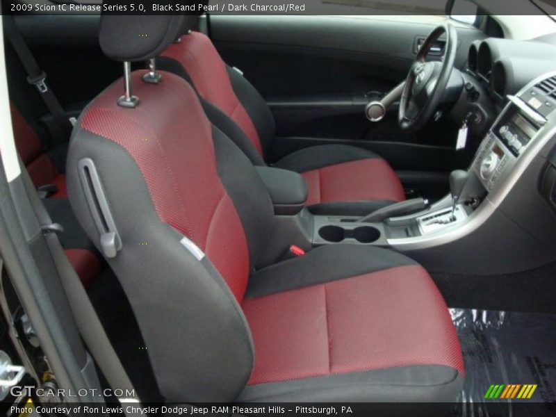 Black Sand Pearl / Dark Charcoal/Red 2009 Scion tC Release Series 5.0